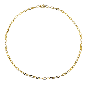 Colar Estilo Corrente Europeia (Vazada) – Peso 2 Salung