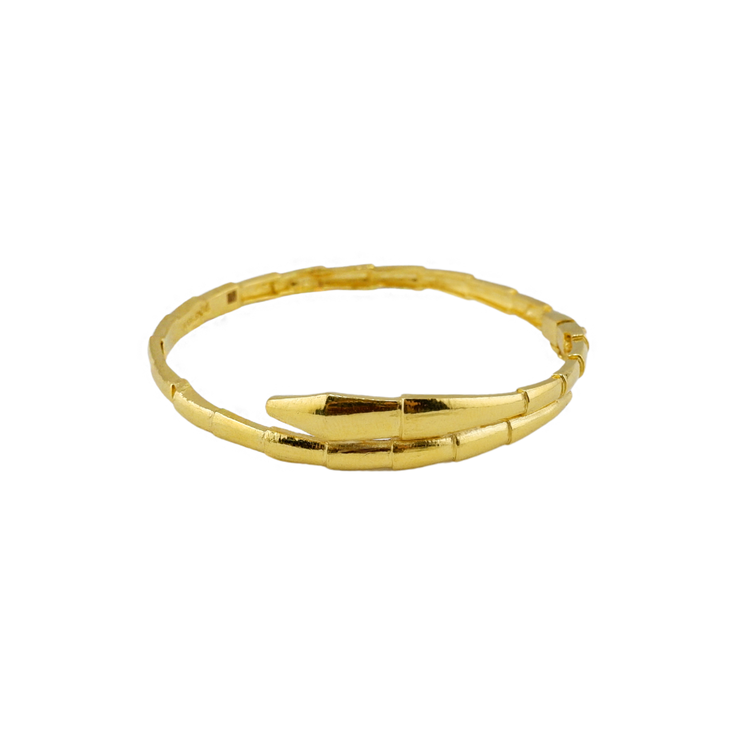 Pulseira com padrão de cobra, peso 1 baht