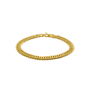 Pulseira com padrão torcido, peso 1 salung