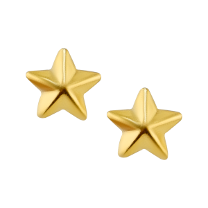 Brincos padrão Folha Caindo, peso ½ tael Brincos padrão Coração, peso ½ tael Brincos padrão Estrela, peso ½ tael