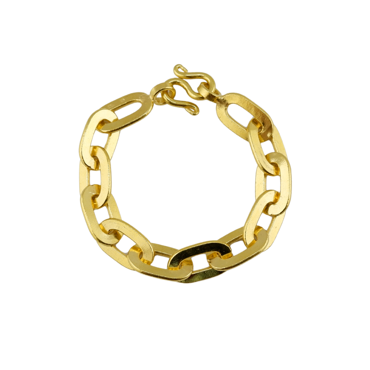 Pulseira com padrão francês, peso 3 bahts