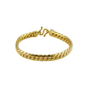 Pulseira, padrão torcido (sólido), peso 3 baht