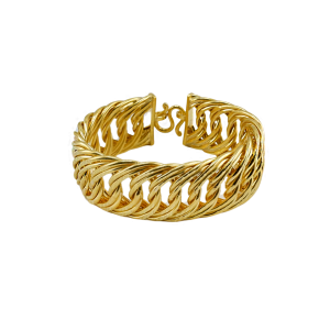 Pulseira com padrão torcido, peso 3 bahts