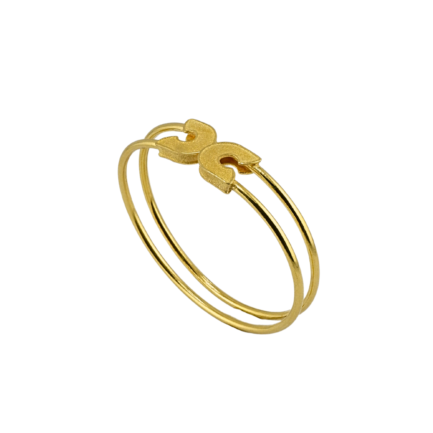 Twisted pattern bracelet, weight 1 salungChinese pattern bracelet, weight 1 baht Bracelet, brooch pattern, weight 1 baht - Image 3