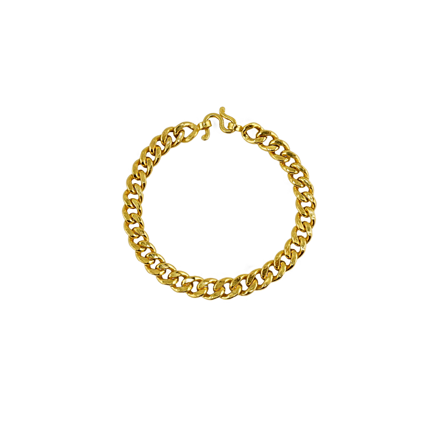 Pulseira, padrão Louvre, peso 1 baht