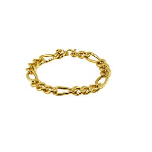 Pulseira padrão Figaro, peso 2 salung