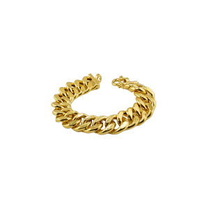 Pulseira, padrão Louvre, peso 3 baht