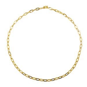 Colar com padrão de corrente ocidental (vazado) peso 1 Baht