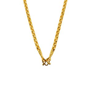 Colar com padrão de vime vazado, peso: 1 baht