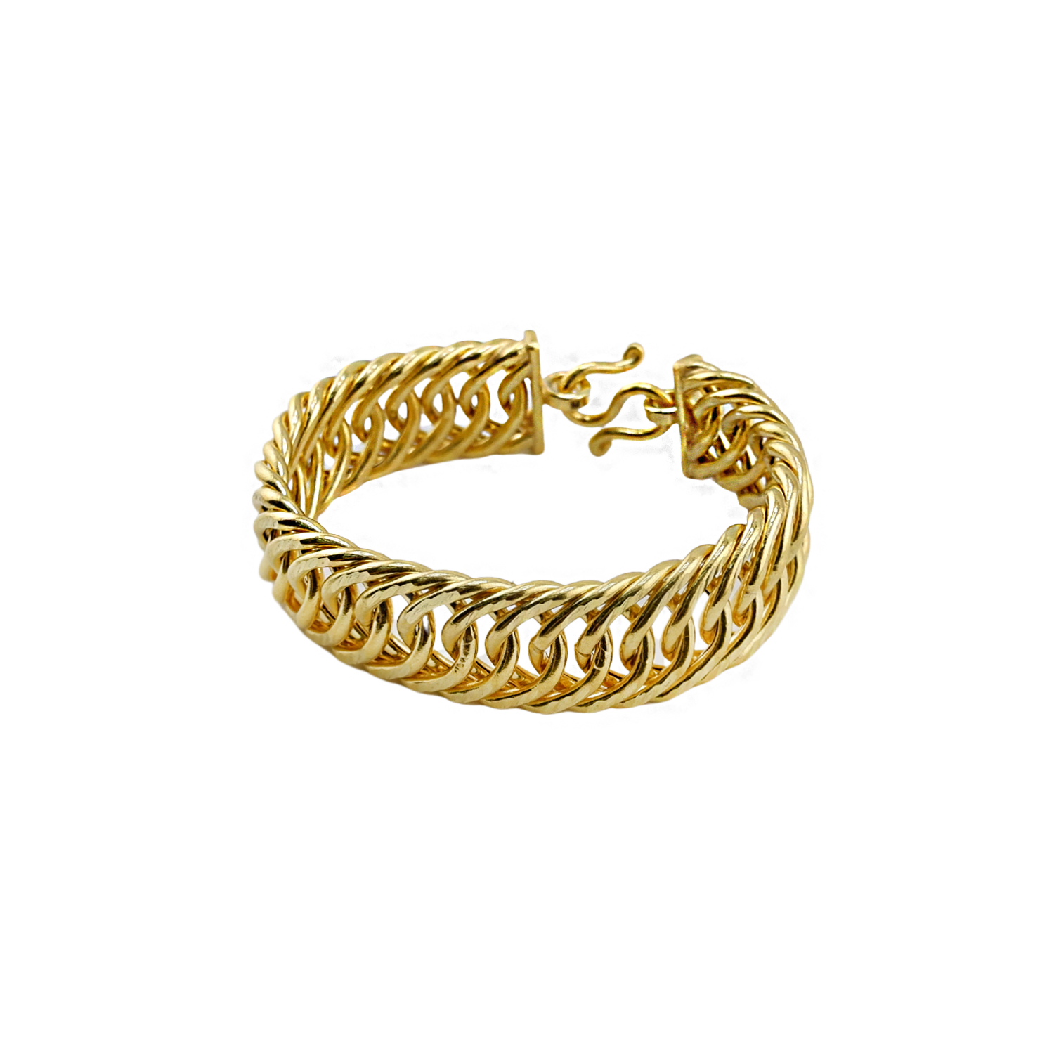 Pulseira com padrão torcido, peso 2 bahts - Image 4