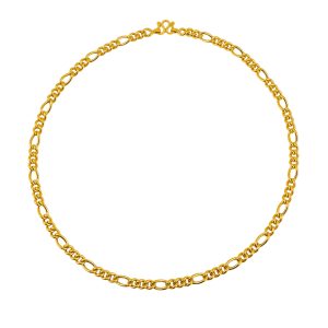 Colar com padrão Figaro, peso: 1 baht