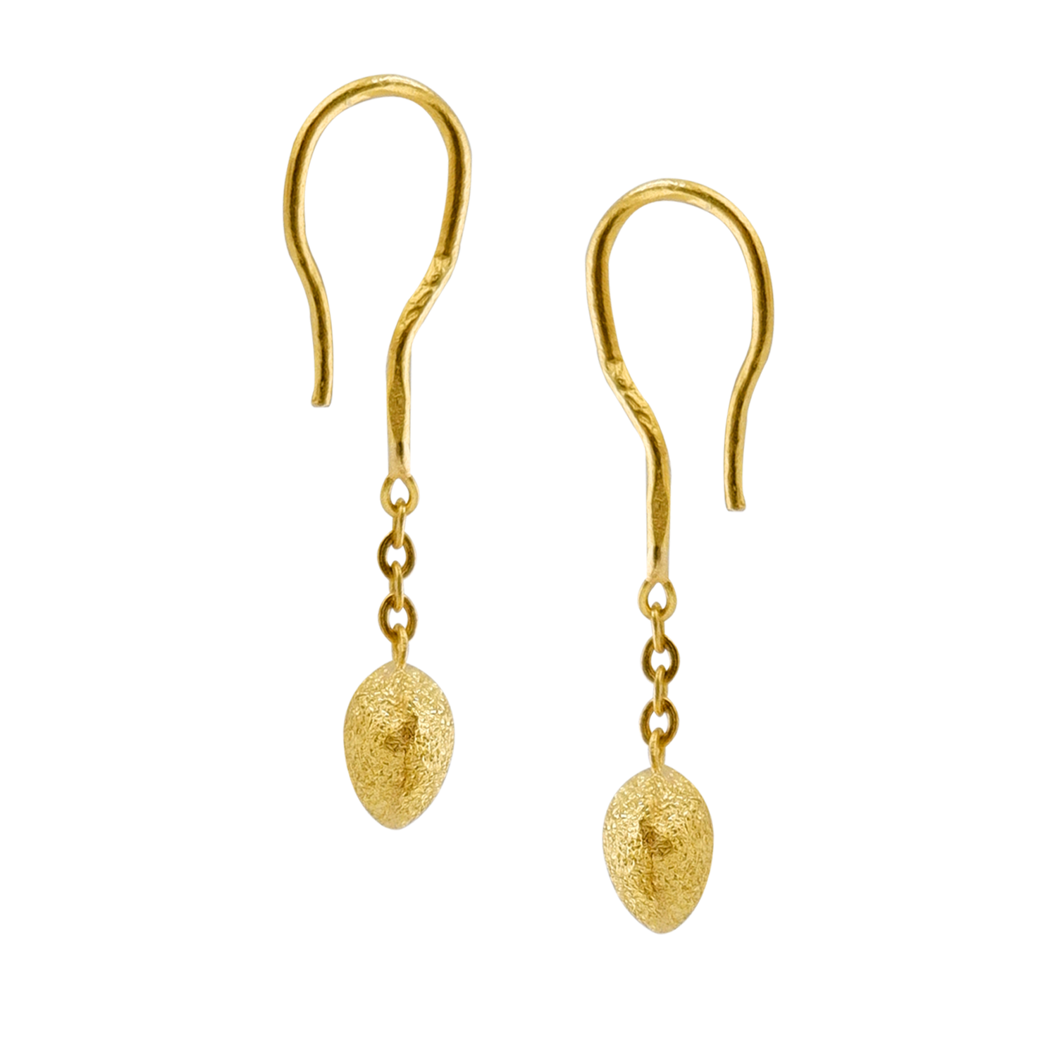 Brincos com padrão de coração bebê, peso meio baht - Image 2