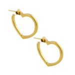 Brincos estrela brilhante, peso 2 salung; Brincos "Zip me up", peso 2 salung; Brincos com padrão "Bold Love", peso 2 salung - Image 3