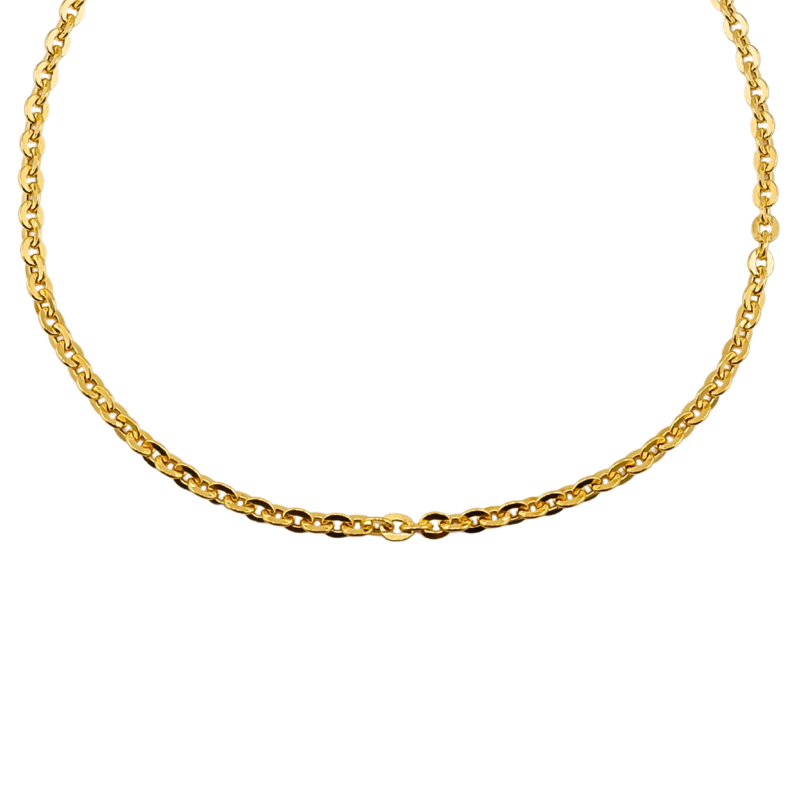 Necklace, rattan pattern (open), weight 1 bahtNecklace, Lily of the Valley pattern, weight 1 baht Necklace, C.O pattern, weight 1 baht - Image 2