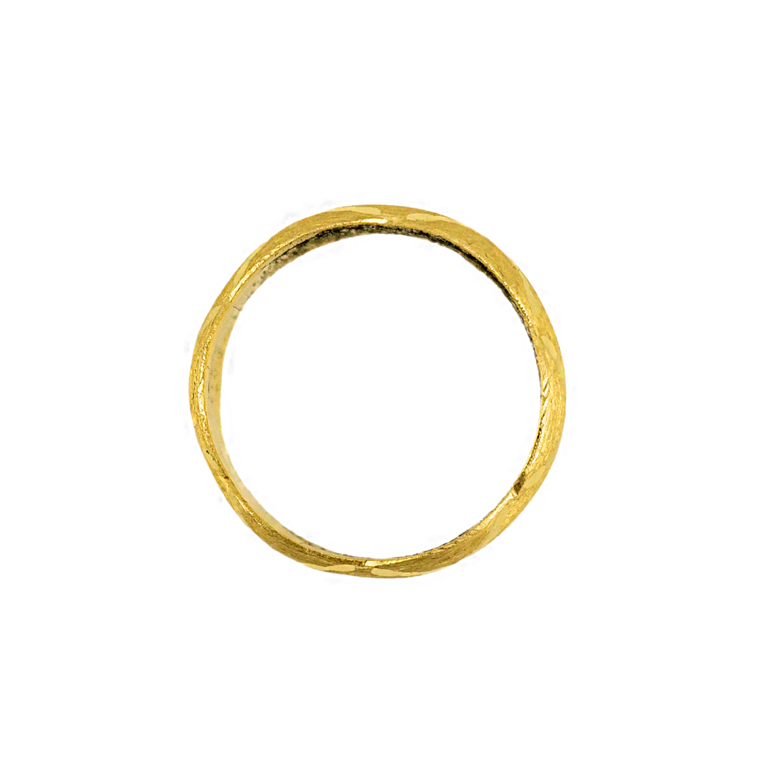 Anel com design CC fosco, peso: 1 Salung - Image 4