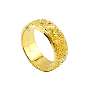 Anel com design LV, acabamento fosco, peso: 1 salung