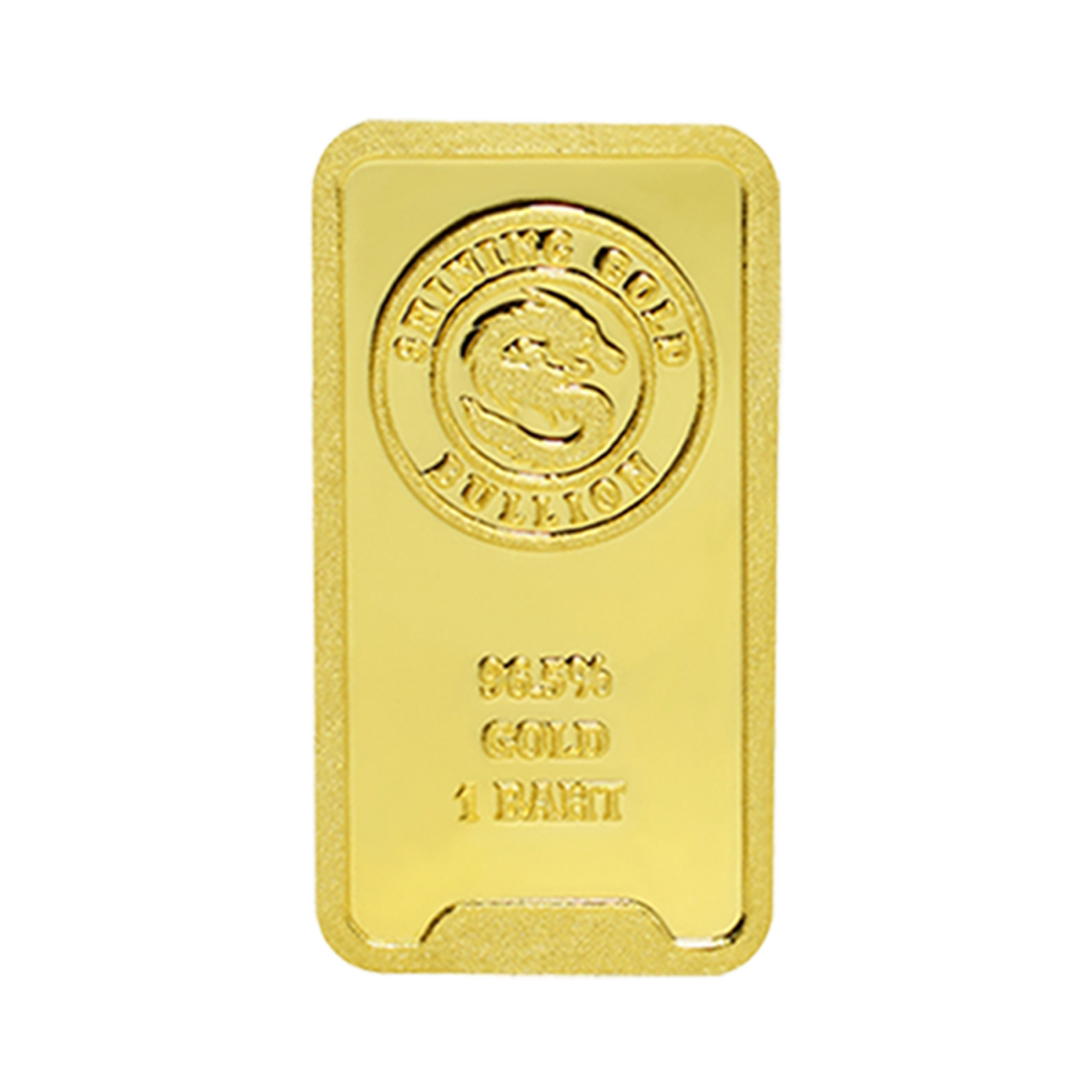 Gold bar, weight 1 baht, 96.5% - Image 3