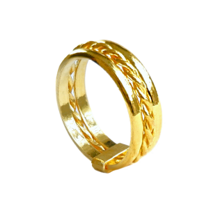 Anel Estilo Presilha Espiral, Peso 1 Salung