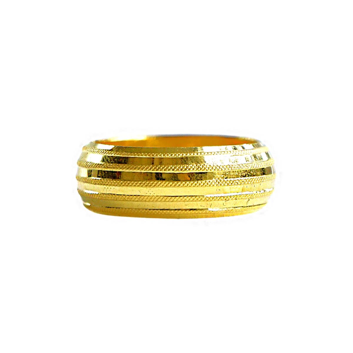 Anel Estilo Camadas de Doce, Peso 1 Salung - Image 3