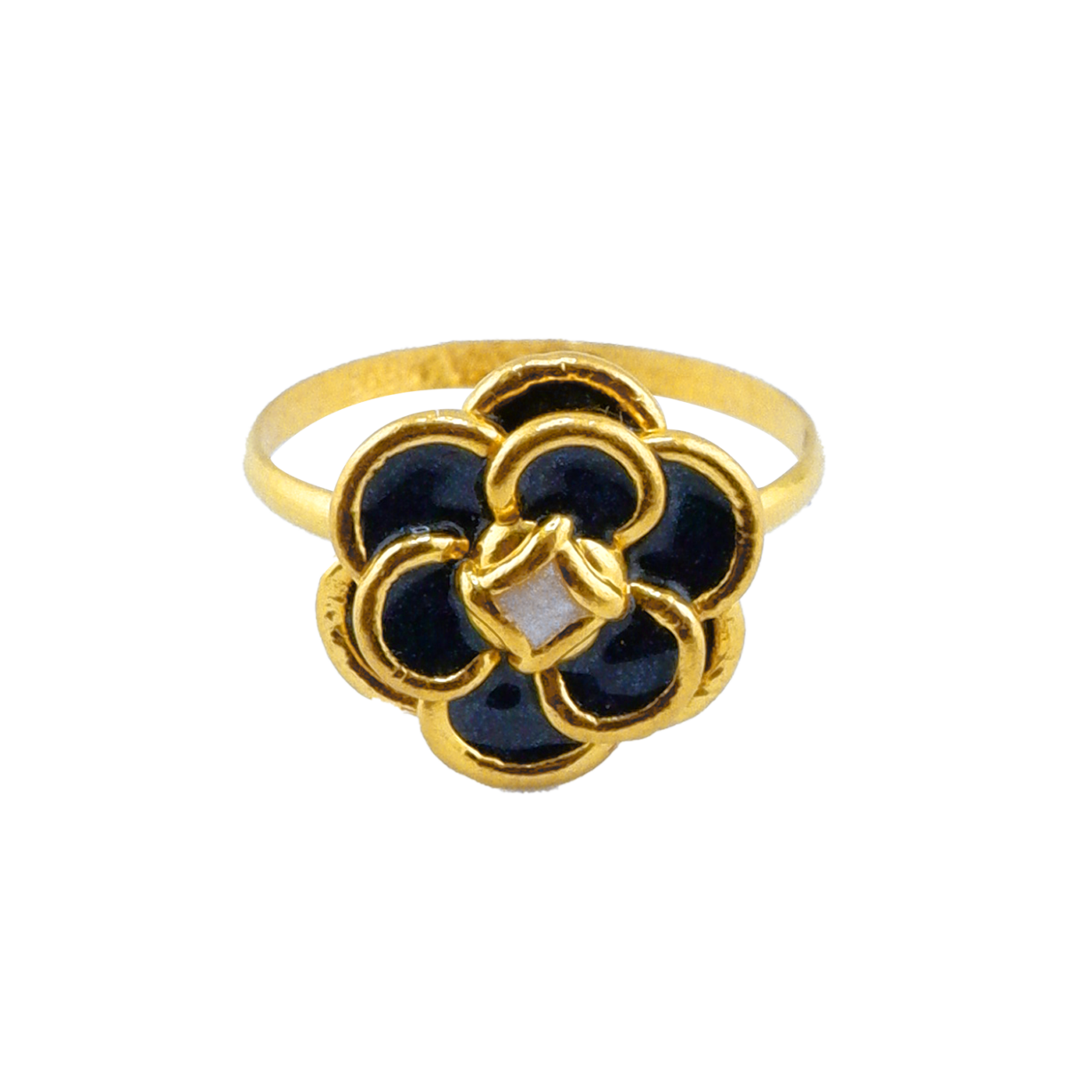 Anel Floral Esmaltado - Image 3