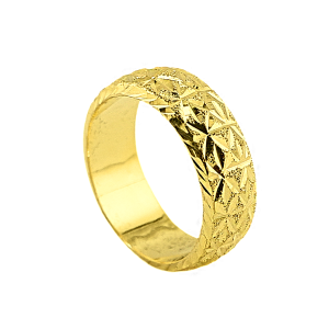 Anel com design corte, duas camadas de diamantes, peso 1 salung