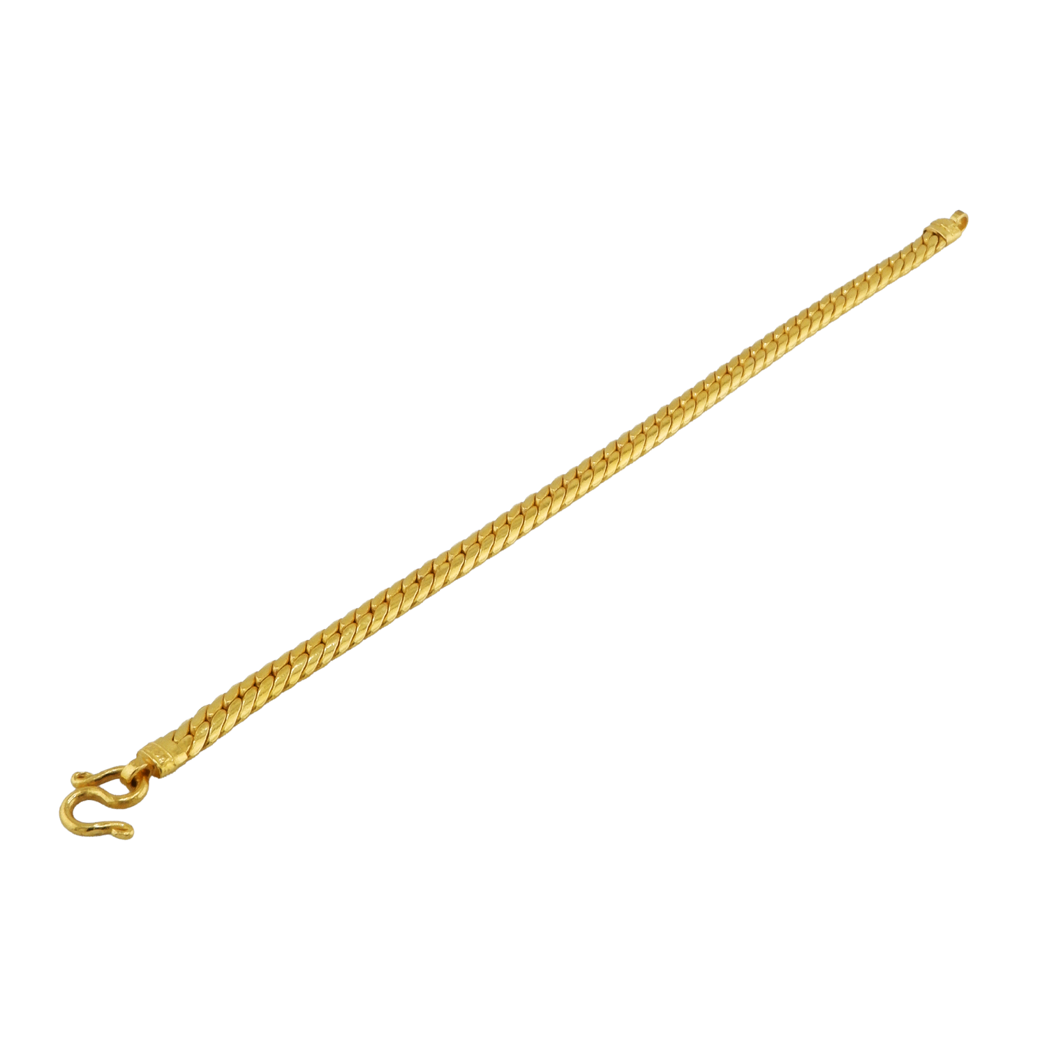 Pulseira, padrão torcido (sólido), peso 1 baht - Image 3