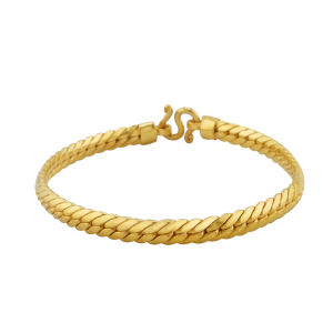 Pulseira, padrão torcido (sólido), peso 1 baht