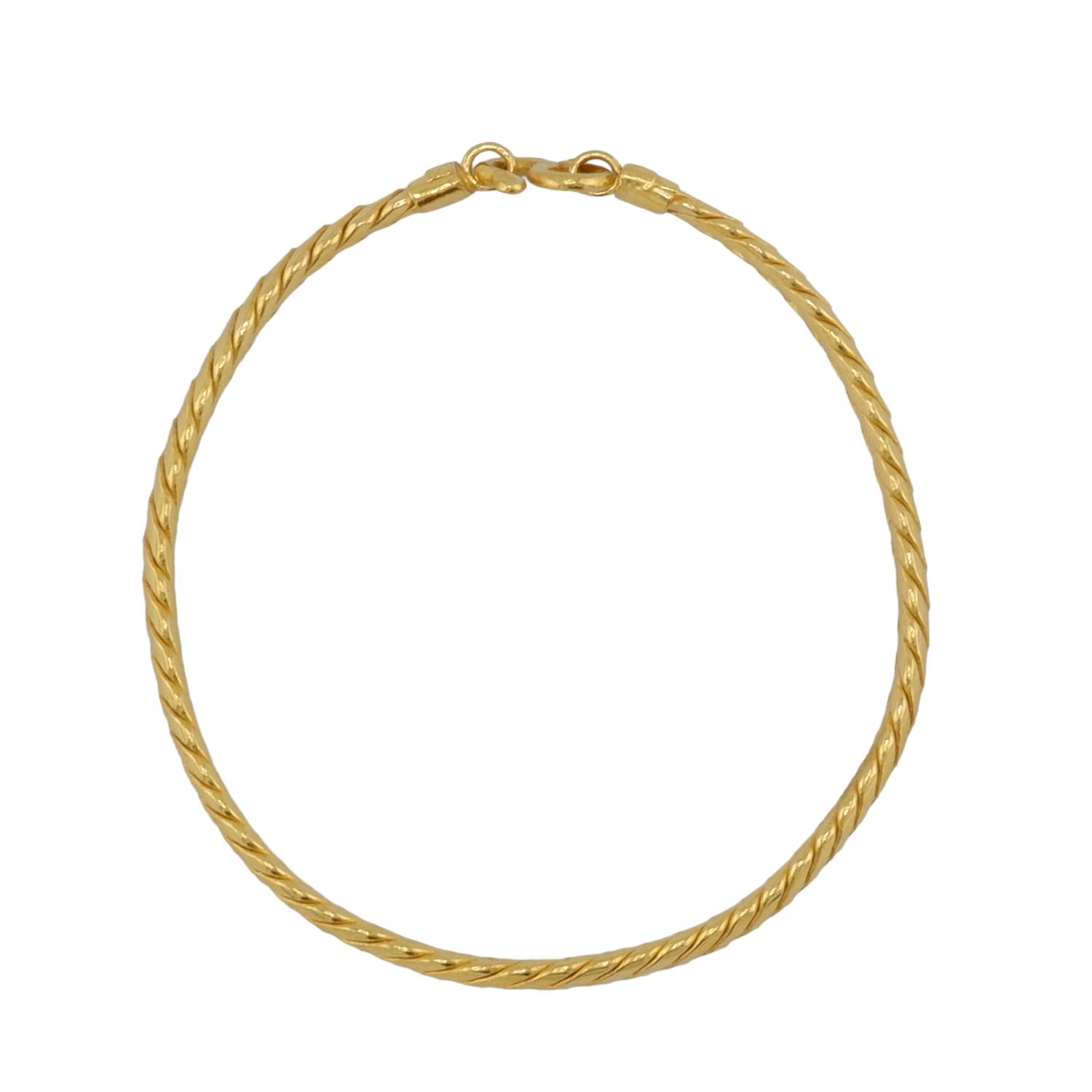 Pulseira, padrão torcido (sólido), peso 1 baht - Image 5