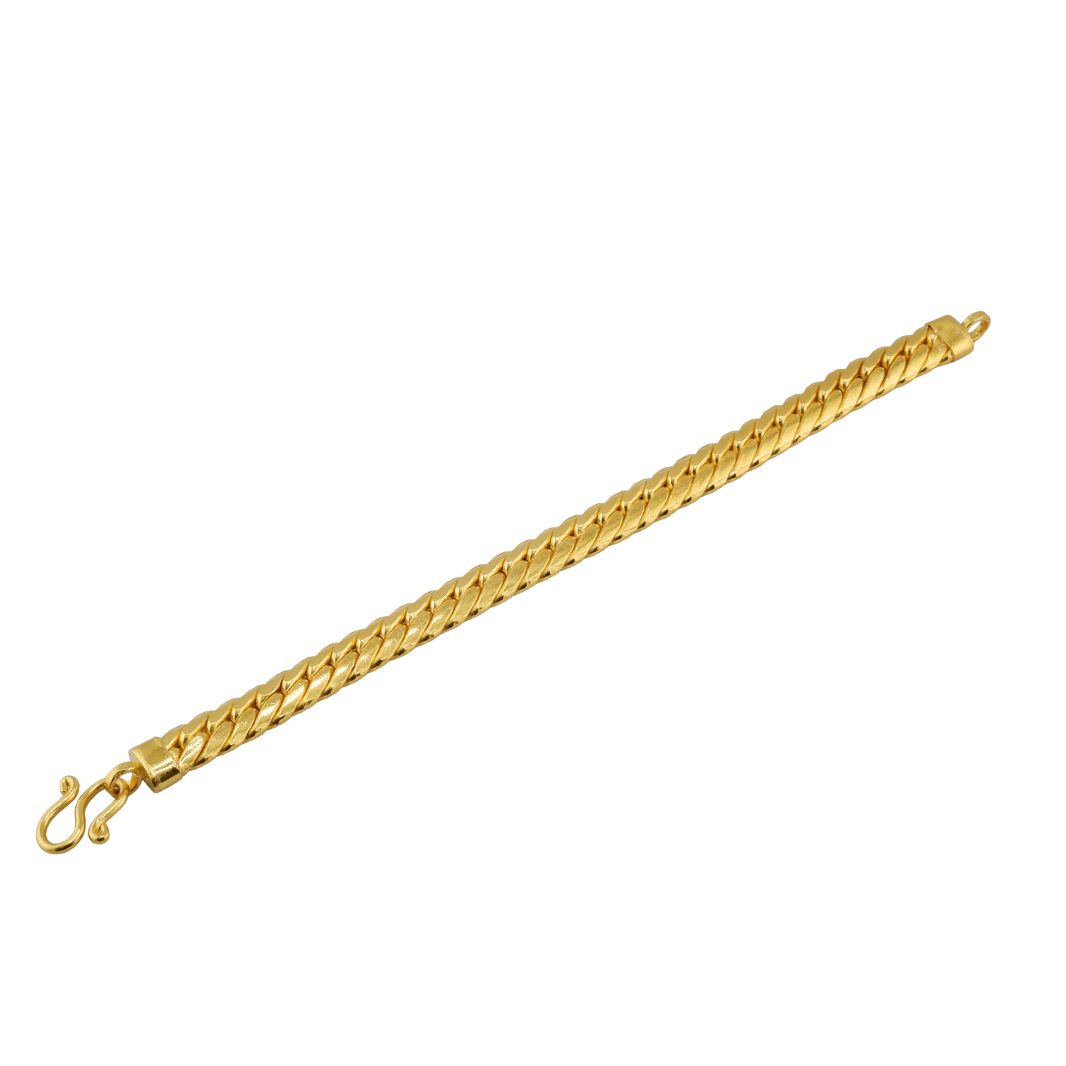 Pulseira, padrão torcido (aberta), peso 1 baht - Image 4