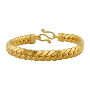 Bracelet, twisted pattern (open), weight 1 baht