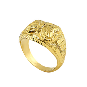 Anel com design de borboleta (vazado) peso 1 salung