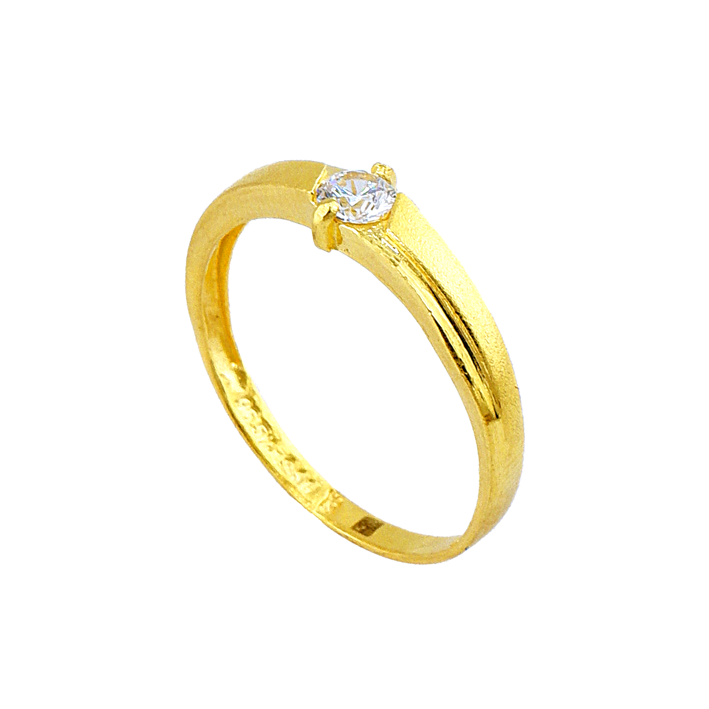 Anel com Pedras Incrustadas, Peso: Meio Tical (≈ 1,875 g)