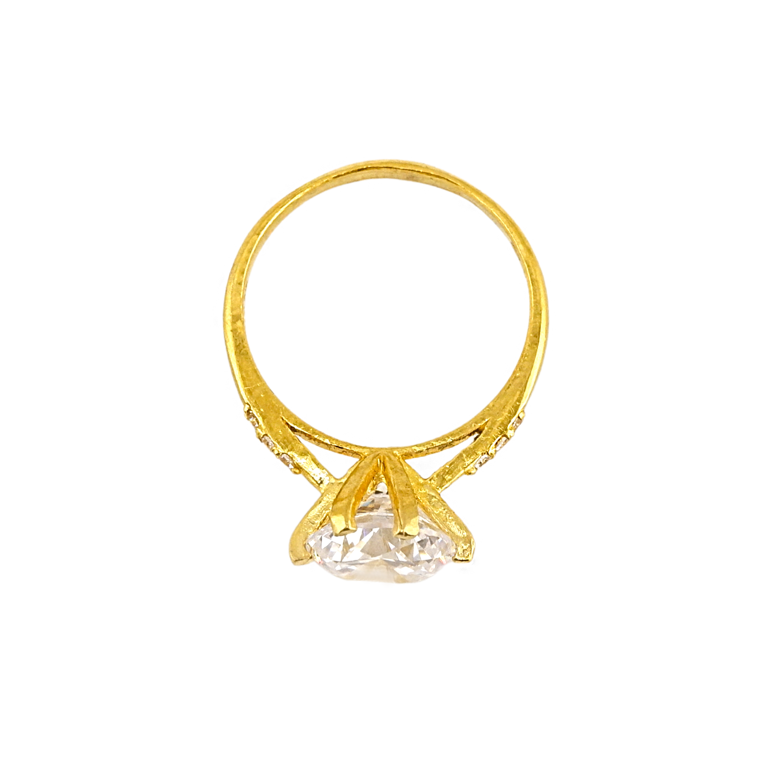 Anel com Pedras Incrustadas em Grandes Círculos ao Redor – Peso: 1 Tical (≈ 3,75 g) - Image 4