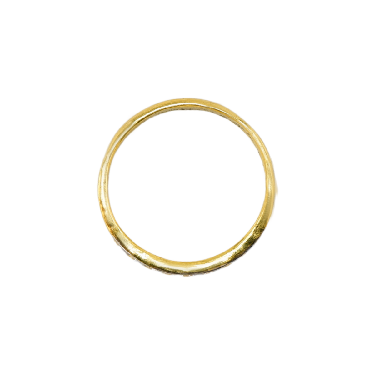 Anel com fileira de pedras cravejadas, peso: 1 Salung - Image 4