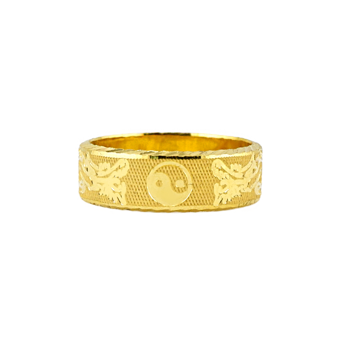 Anel com design de dragão com acabamento jateado, peso 1 salung - Image 3