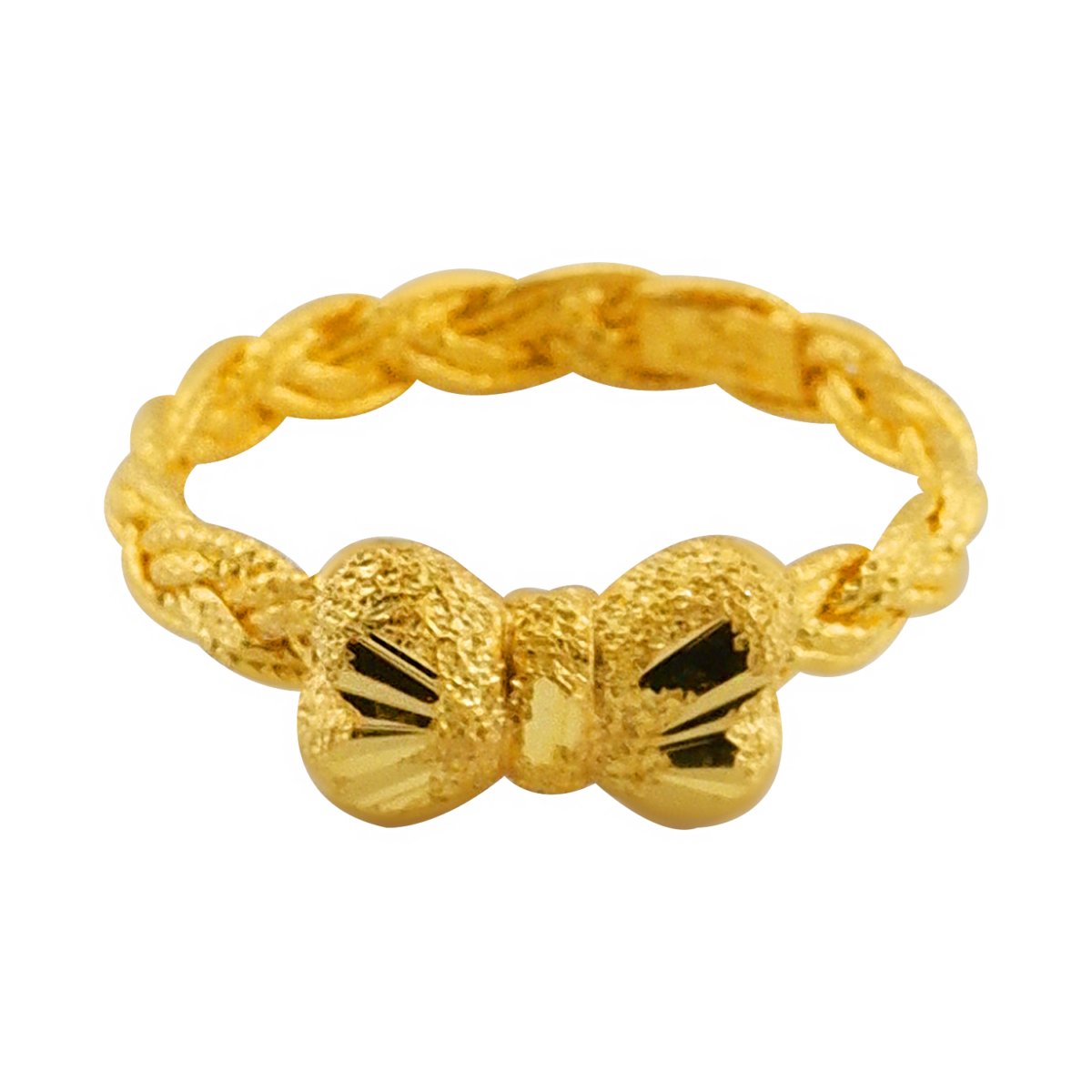 Anel padrão Trança com Laço, peso - Image 3