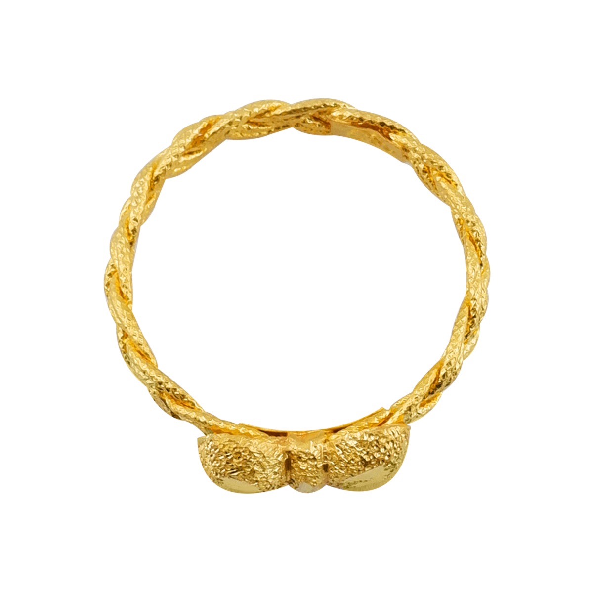 Anel padrão Trança com Laço, peso - Image 4