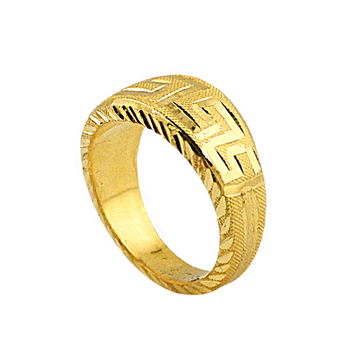 Anel com design Versace, peso de 1 salung