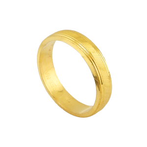 Anel padrão Arco-Íris Facetado, peso meio salung