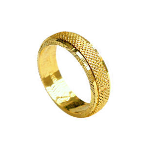 Anel padrão Arco-Íris com Malha, peso 1 salung